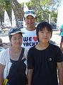 Taro,his mum and his coach Yanto from Japan